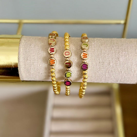 "WWJD" Gold Bracelet